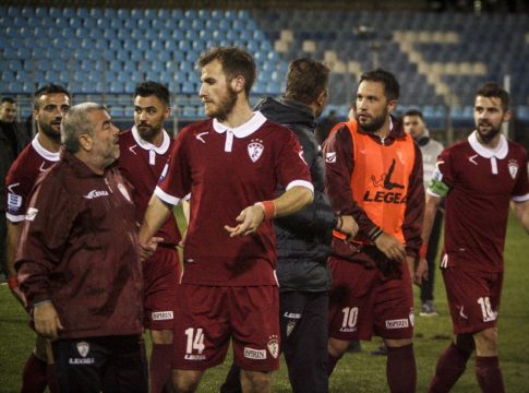 Λάρισα : Κλήθηκε σε απολογία για το ματς με την Λαμία