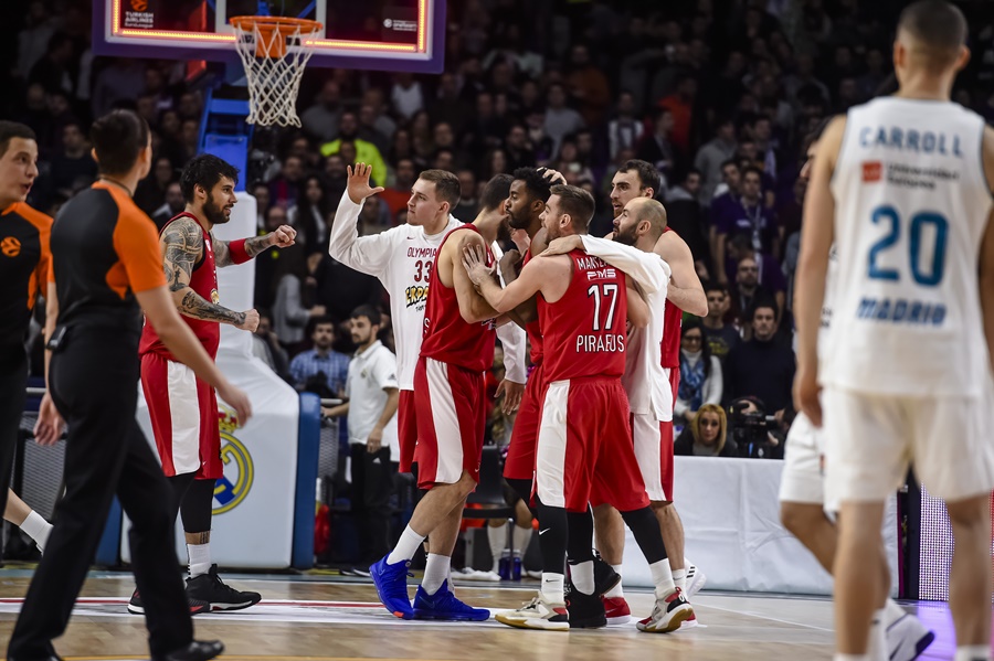 Euroleague : Τα highlights από την ερυθρόλευκη… άλωση της Μαδρίτης (vid)