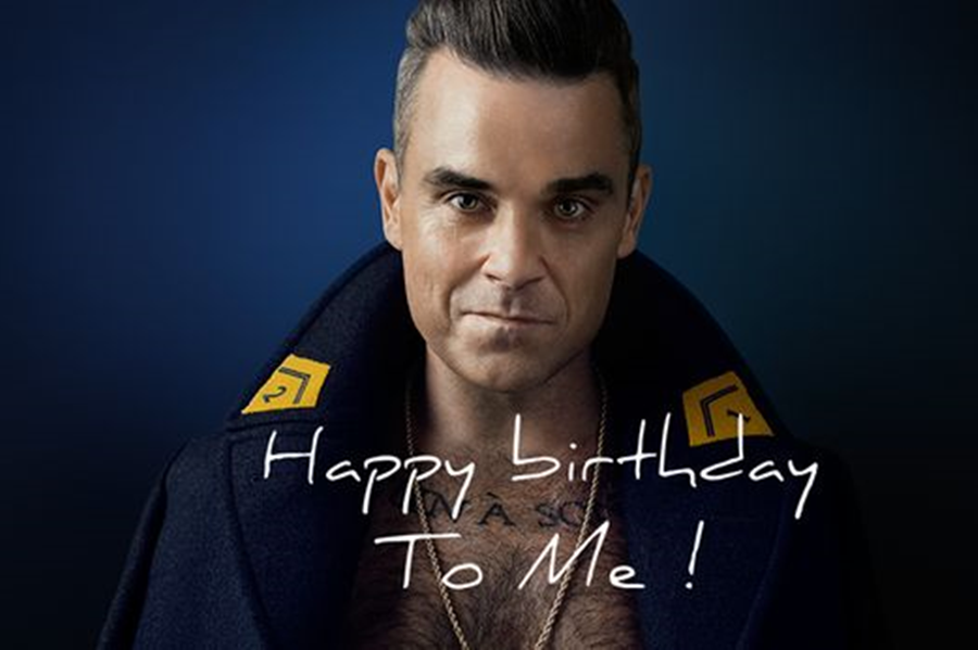 Το «happy birhtday to me» του Robbie Williams (vid)