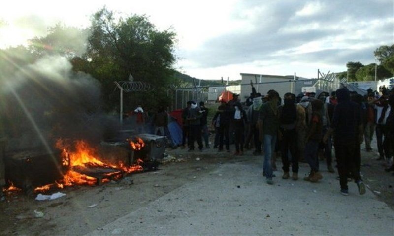 Επεισόδια στη Μόρια