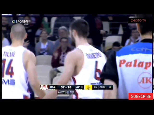 Το buzzer beater του Παπαπέτρου από το κέντρο (vid)