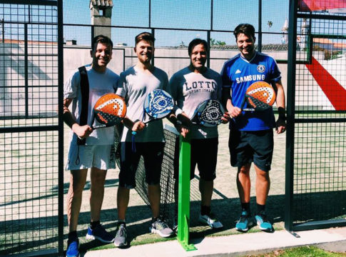 Ο Πέδρο Μαρτίνς έπαιξε Padel στη Μαδέιρα…