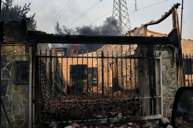 Κινέτα: Σε εξέλιξη η καταγραφή των ζημιών από τη πυρκαγιά