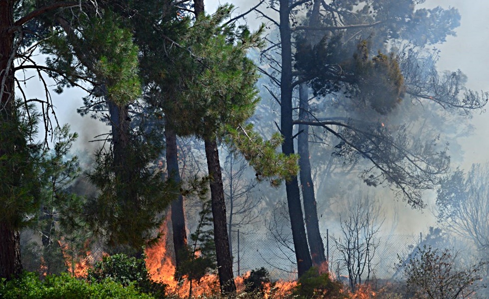 Φωτιά: Πολύ υψηλός κίνδυνος πυρκαγιάς (χάρτης)