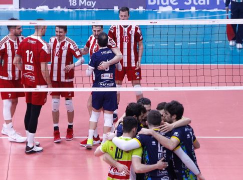 LIVE: Τρεντίνο – Ολυμπιακός 3-1 (25-19, 25-19, 17-25, 23-17)