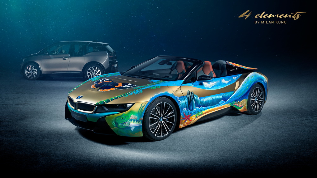 BMW i8 Roadster 4 elements by Milan Kunc