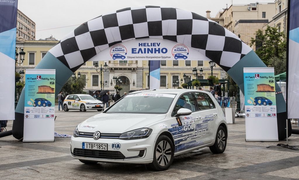 Νίκη του e-Golf στο Hi-Tech EKO Mobility Rally 2019