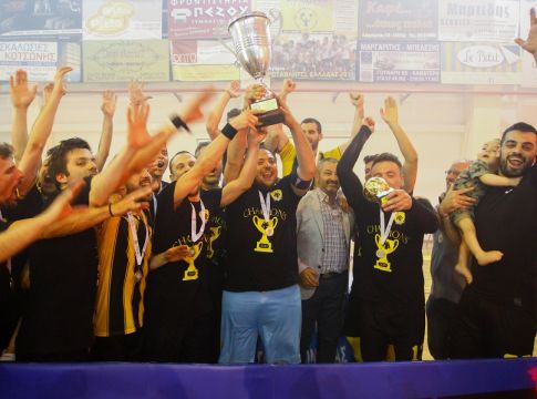 Πρωταθλήτρια στο Futsal η ΑΕΚ