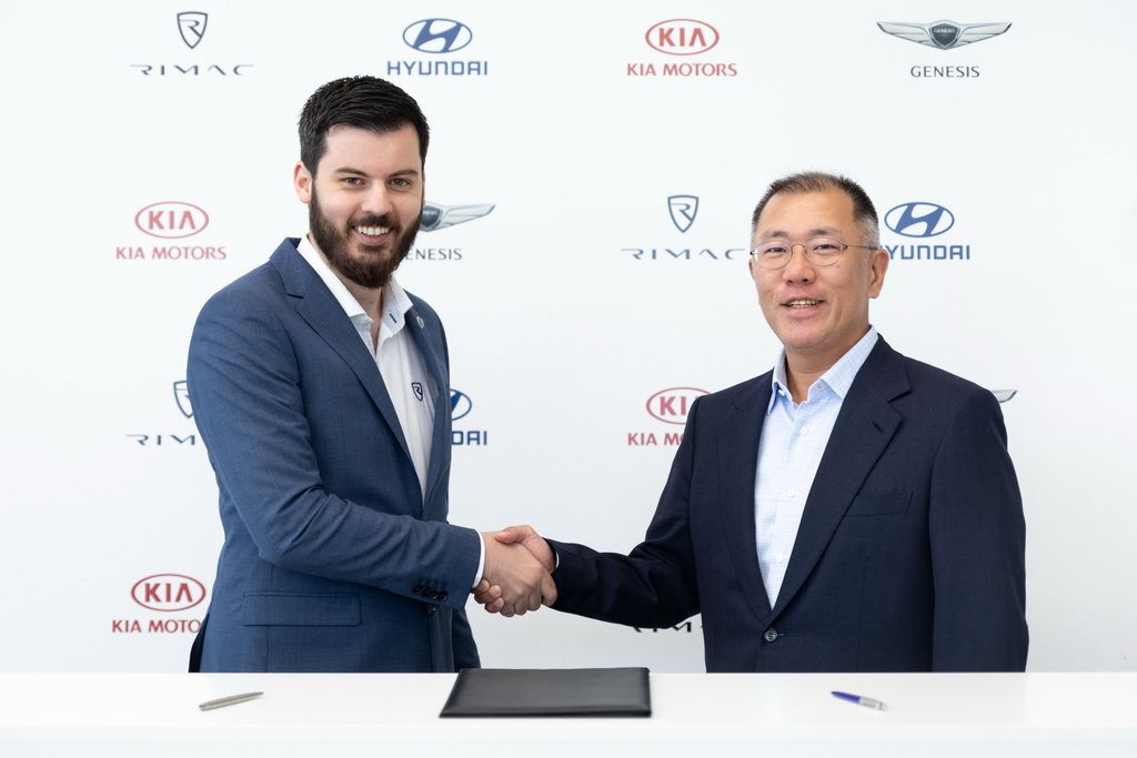 Συνεργασία Hyundai Motor Group και Rimac