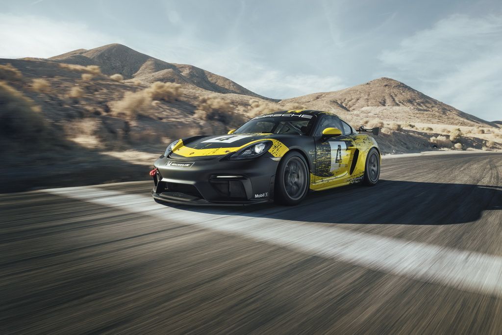 Νέα Porsche 718 Cayman GT4 Clubsport