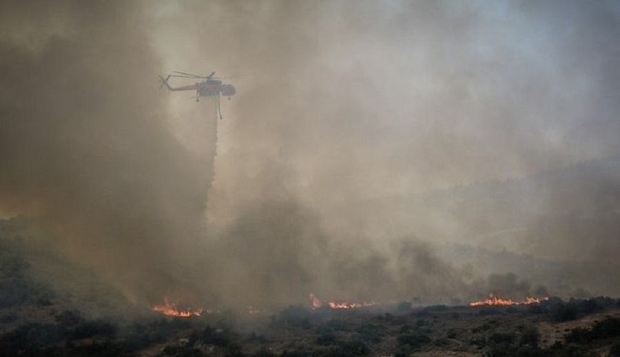 Εύβοια: Κήρυξη των πυρόπληκτων περιοχών σε κατάσταση Έκτακτης Ανάγκης