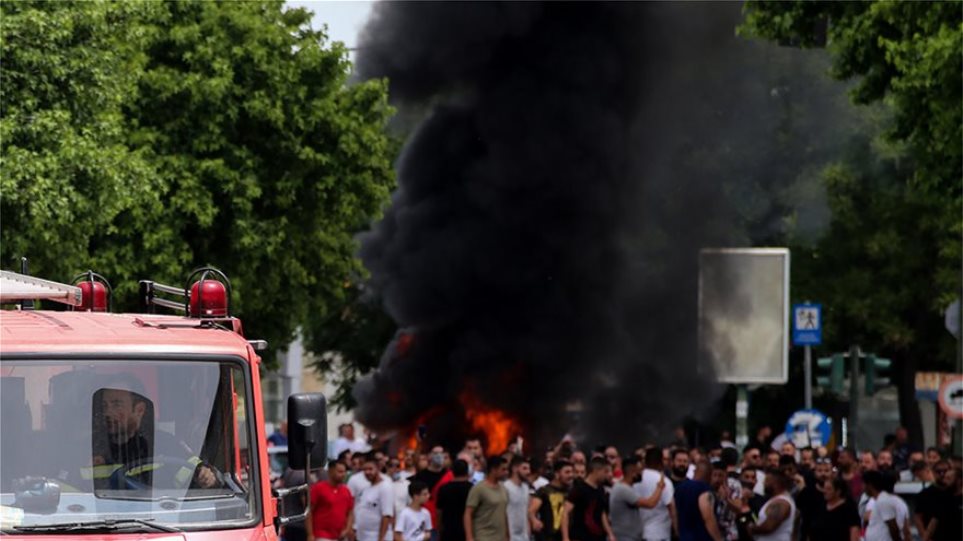 Λάρισα: Βίντεο-ντοκουμέντο από τα επεισόδια των Ρομά