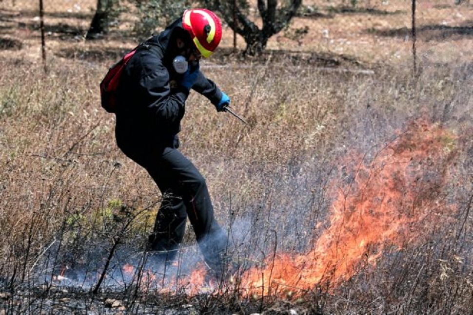 ΓΓΠΠ : Πολύ υψηλός κίνδυνος πυρκαγιάς την Τετάρτη – Σε ποιες περιοχές