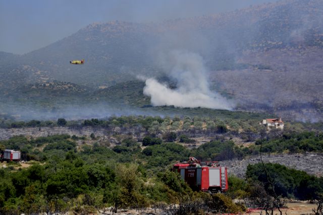 Υψηλός ο κίνδυνος πυρκαγιάς για την Κυριακή – Δείτε πού