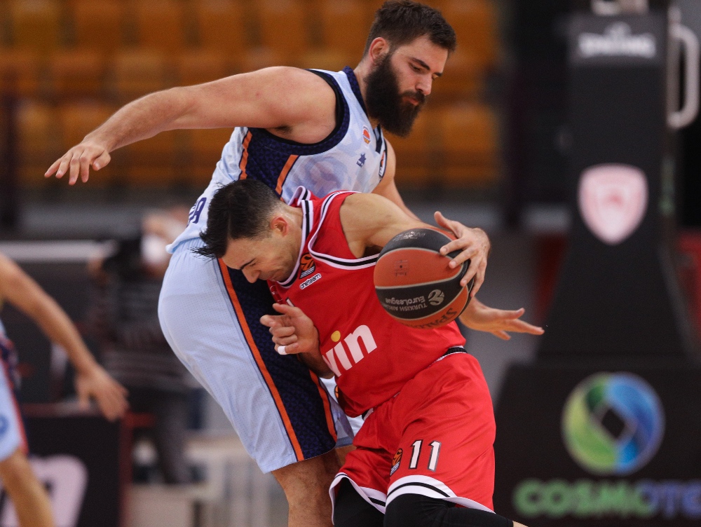 Η βαθμολογία της Euroleague μετά την ήττα του Ολυμπιακού από τη Βαλένθια – Έπεσαν στο 7-6 οι ερυθρόλευκοι