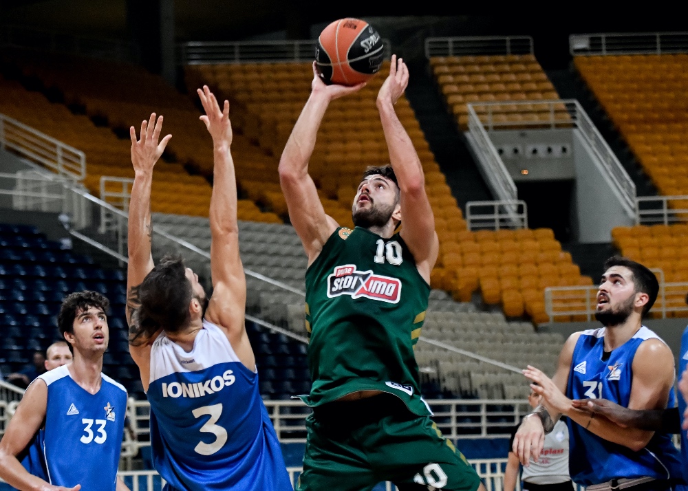 Basket League : «Αυλαία» στην αγωνιστική με Ιωνικός – Παναθηναϊκός