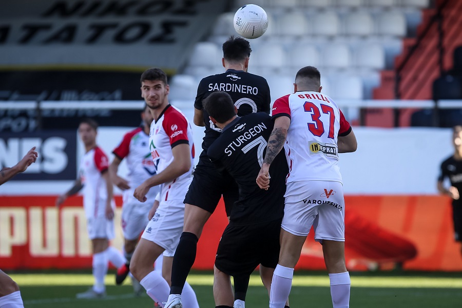 ΟΦΗ – Βόλος : Ο Σαρδινέρο το 1-0, άμεση απάντηση από Δουβίκα (vids)