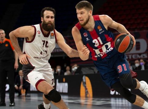 Μπασκόνια – Αρμάνι Μιλάνο 86-69