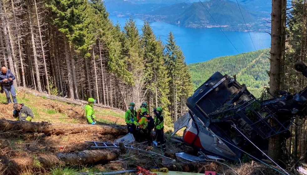 Ιταλία: Πέθανε ένα από τα παιδία που τραυματίσθηκαν κατά την πτώση καμπίνας τελεφερίκ – 14 νεκροί