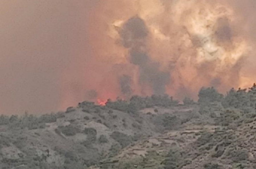 Πύρινη κόλαση στην Κύπρο – Εκκενώνονται χωριά – Καίγονται σπίτια