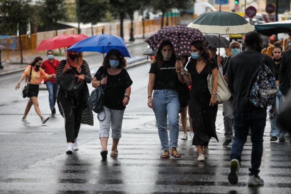 Βροχερός και σήμερα ο καιρός – Πού θα εκδηλωθούν καταιγίδες