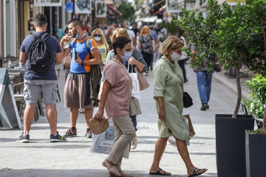 Κορωνοϊός – Πού εντοπίζονται τα 1.305 κρούσματα – Δείτε αναλυτικά τον χάρτη της διασποράς