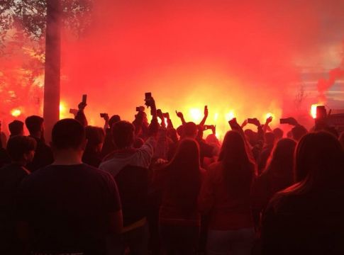 Εκπληκτική υποδοχή στην αποστολή της Ατλέτικο (vid)