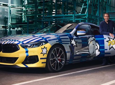 Η BMW Σειρά 8 Gran Coupe στα «δίχτυα» του Jeff Koons