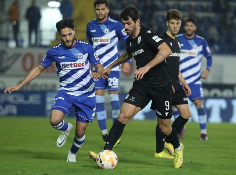 Ατρόμητος – ΠΑΟΚ 1-1: Με το ίδιο νόμισμα