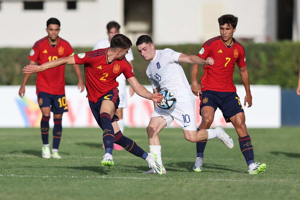Ελλάδα – Ισπανία 0-5: Συντριβή από τους Ίβηρες για την Εθνική Νέων