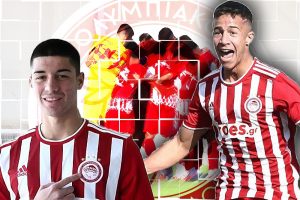 ... An unimaginable afternoon with the sons of Thanassis Kostoulas vs. Panathinaikos - they shine at the Olympiacos Academy (Videos)