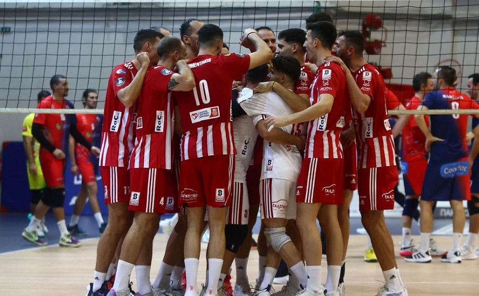 LIVE: Ολυμπιακός – Νεφτοχίμικ 3-1 (Τελικό)