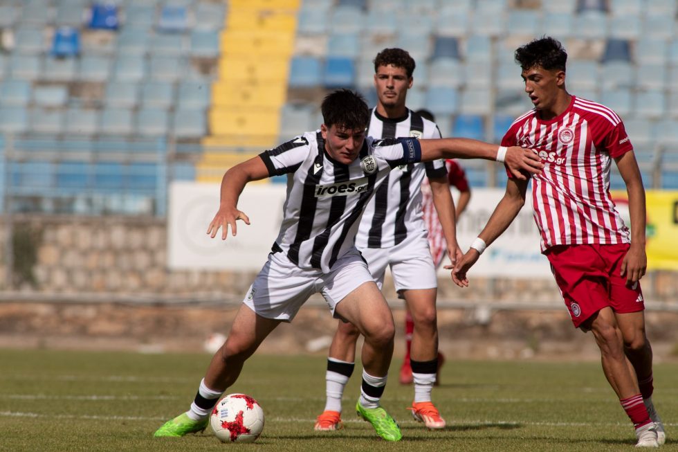 ΠΑΟΚ Κ17 – Ολυμπιακός Κ17 1-0: Πρωταθλητές οι ασπρόμαυροι