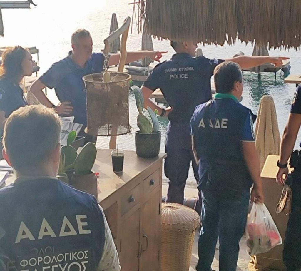 Ρόδος: Οριστική σφράγιση του beach bar μετά το πάρτι στο εσωτερικό του