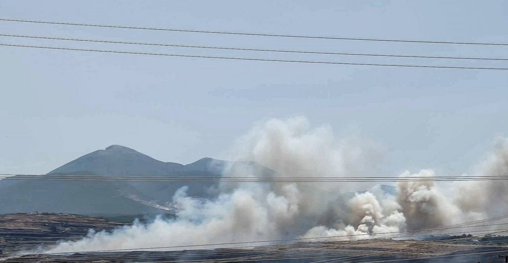 Φωτιά στο Αλποχώρι Πύργου: Νεκρός άνδρας στη Μυρτιά