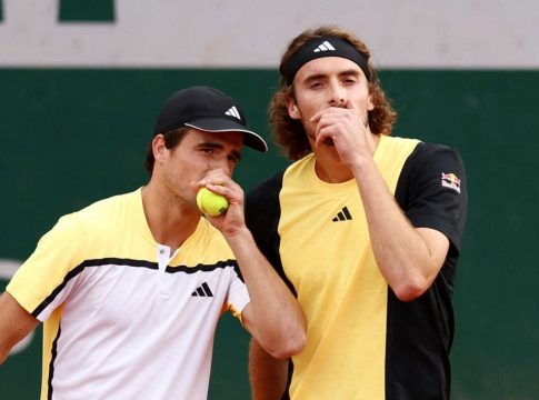 Αποκλεισμός στο διπλό του Wimbledon για τα αδέλφια Τσιτσιπά