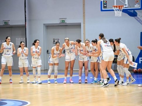 Ελλάδα – Αλβανία 96-39: Άνετη νίκη στην πρεμιέρα για την Εθνική Νέων Γυναικών