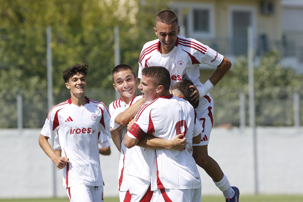 Ολυμπιακός Κ17 – Άρης Κ17 2-0: Νίκη για τους Ευθρόλευκους στο Ρέντη