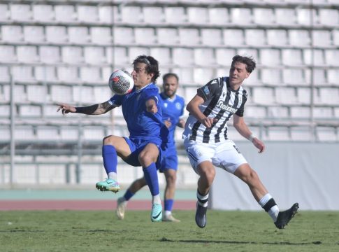 Ισοπαλία για τον ΠΑΟΚ Β’ στον Βόλο (1-1)