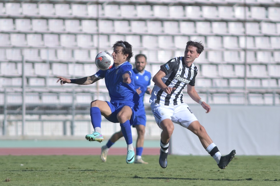 Ισοπαλία για τον ΠΑΟΚ Β’ στον Βόλο (1-1)