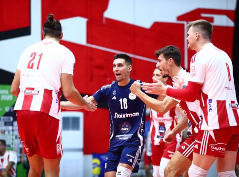 LIVE: Ολυμπιακός ONEX – Λας Πάλμας 3-0