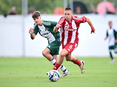 Ολυμπιακός – Παναθηναϊκός 1-1: Ισόπαλο το ντέρμπι των εφήβων