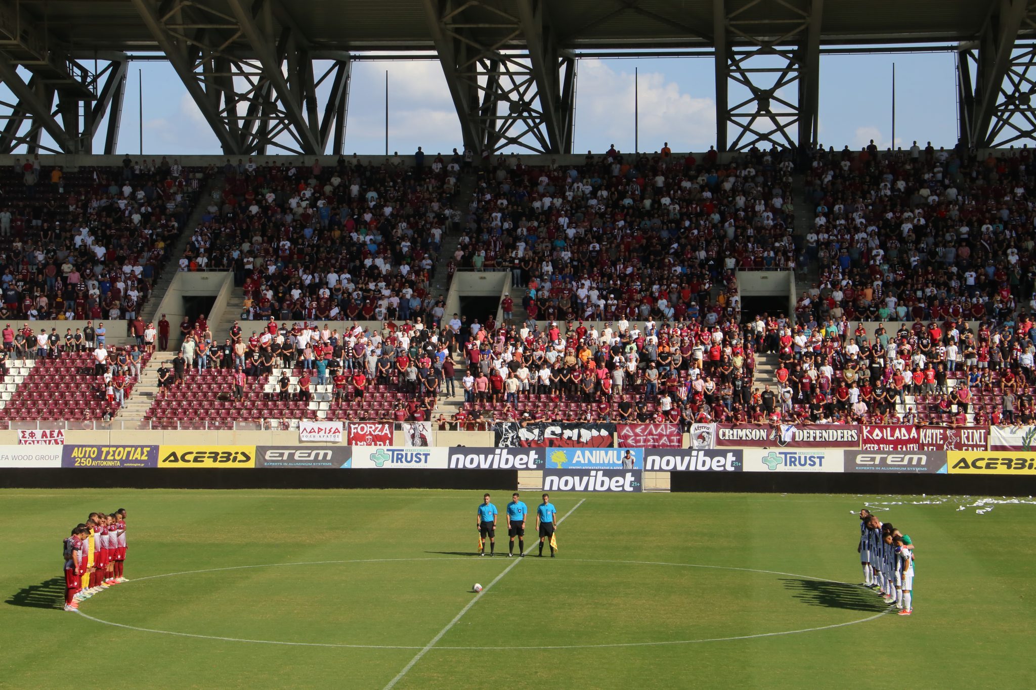 ΑΕΛ – Ηρακλής: Η συγκινητική στιγμή στο «AEL FC Arena» για τον Μπάλντοκ (vid)