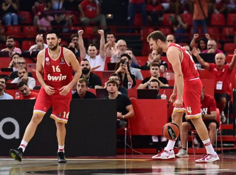 Η βαθμολογία της Euroleague μετά τη νίκη του Ολυμπιακού και την ήττα του Παναθηναϊκού