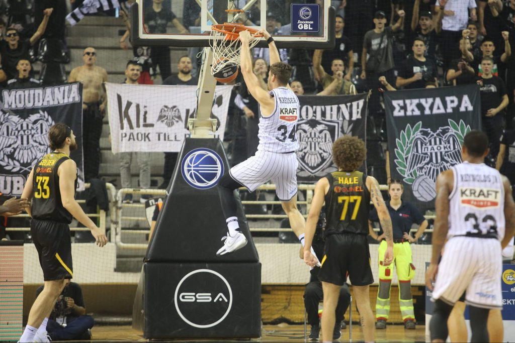 ΠΑΟΚ – ΑΕΚ 87-82: «Ασπρόμαυρο» το ντέρμπι των Δικεφάλων