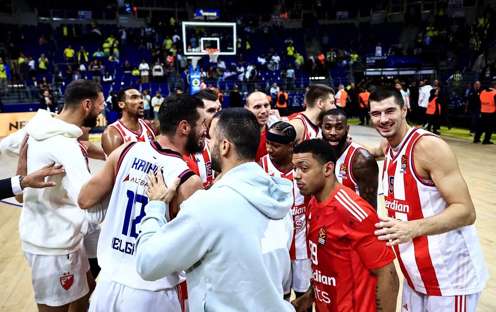 Αυτή είναι η βαθμολογία της Euroleague – Μοναδικός αήττητος ο Ερυθρός Αστέρας (pic)