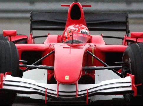 Πωλείται σε δημοπρασία η εμβληματική Ferrari 248 F1 του Σουμάχερ (pic)