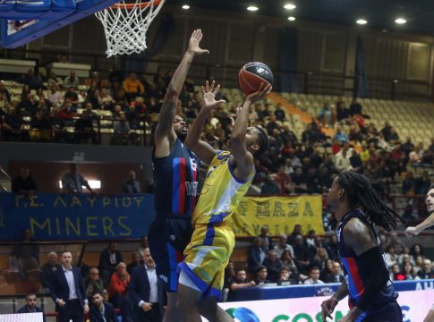 Λαύριο – Πανιώνιος 84-80: Πρώτη νίκη μετά από ματς-θρίλερ