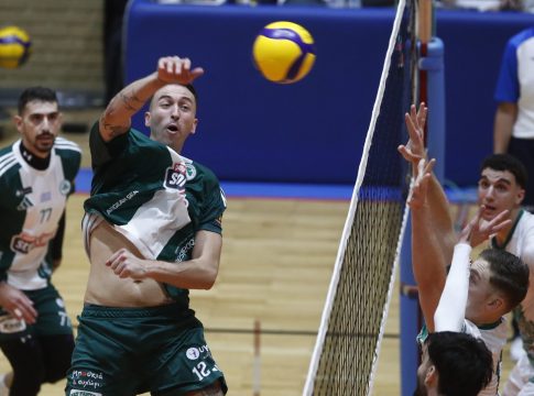 Παναθηναϊκός – Τουρκουά 2-3: Ήττα στο tie break για τους «Πράσινους» από τους Γάλλους