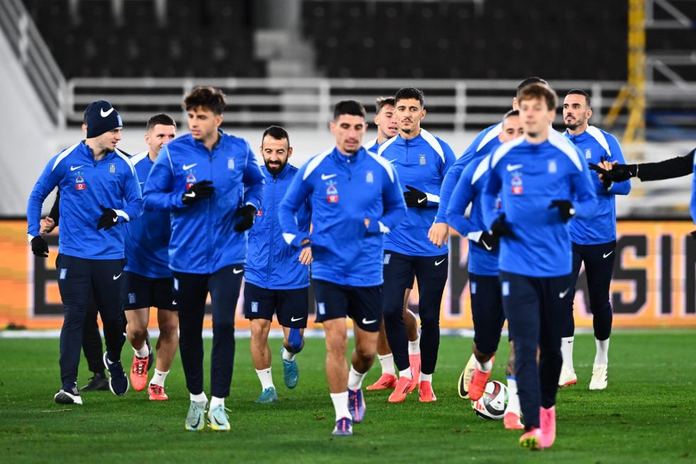 Nations League: Η προπόνηση της Εθνικής στο Ελσίνκι (pics)